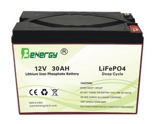 Batterie Lifepo4 12V 30AH Batterie EV Batterie Solaire Batterie RV