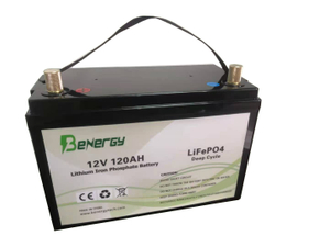 Batterie Lifepo4 12V 120AH EV Batterie Solaire Batterie RV Batterie
